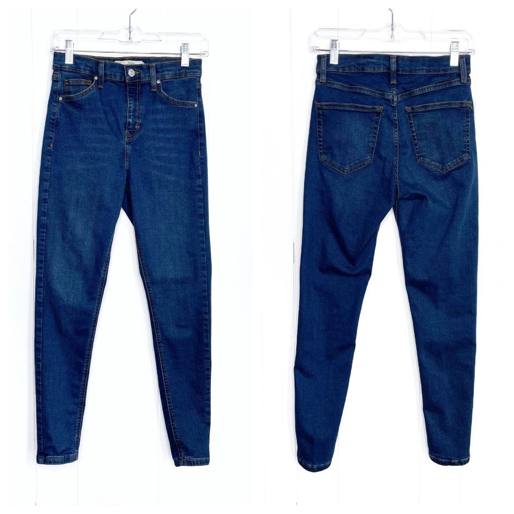 Topshop Moto Jamie High Rise Skinny Jeans Size 28